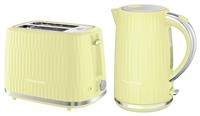 Russell Hobbs Eden Lemon Yellow Kettle and Toaster 27363BU