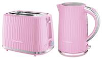 Russell Hobbs Eden Raspberry Pink Kettle and Toaster 27362BU