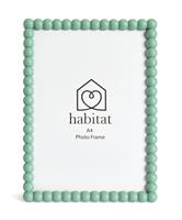 "Habitat Green Bobble Picture Frame - 8x12"""