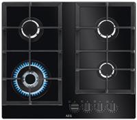 AEG HKB64420NB Electric Gas Hob - Black