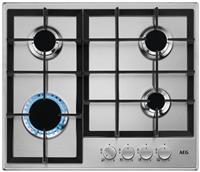 AEG HGE64200SM Gas Hob - Stainless Steel