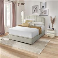 Silentnight Small Double Half Ottoman Bed Base - Sandstone