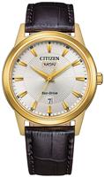 Citizen Men's Eco Drive Brown Leather Strap Watch