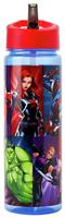 Avengers Blue & Red Sipper Water Bottle - 600ml