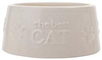 Best of Breed Paw Prints The Best Cat Small Cat Bowl