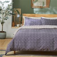 Habitat Spot Print Navy Bedding Set - Double