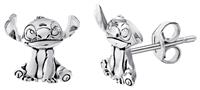 Disney Silver Coloured Lilo and Stitch Stud Earrings