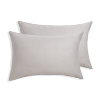 Habitat Cotton 800 TC Standard Pillowcase Pair - Grey