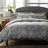 Argos Home Floral Trail Grey Bedding Set - King size