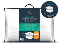 Snuggledown Bliss Cotton Touch Memory Foam Firm Pillow