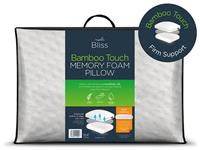 Snuggledown Bliss Bamboo Touch Memory Foam Firm Pillow