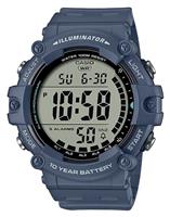 Casio Blue Digital Resin Strap Watch
