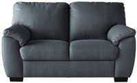 Argos Home Milano Fabric 2 Seater Sofa - Charcoal
