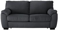 Argos Home Milano Fabric 2 Seater Sofa Bed - Charcoal