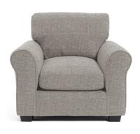 Argos Home Lisbon Fabric Armchair - Grey