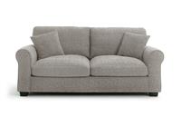 Habitat Lisbon Fabric 3 Seater Sofa - Grey