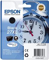 Epson Alarm Clock 27 XL High Capacity Ink Cartridge - Black