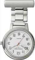 Constant Nurses' Silver Fob Pin Fastening Watch