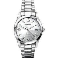 Sekonda Men's Stainless Steel Silver Dial Bracelet Watch