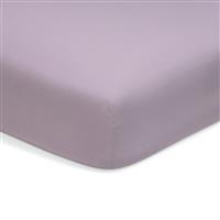 Habitat Polycotton Lilac Fitted Sheet - Double