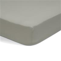 Habitat Polycotton Sage Fitted Sheet - Double