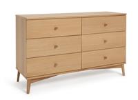 Habitat Kirk 3+3 Drawer Chest - Oak