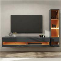 GFW Leon 2 Piece Furniture Set with 150cm Unit - Anthracite