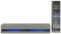 GFW Galicia 2 Piece Furniture Set with 180cm Unit - Grey