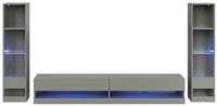 GFW Galicia 3 Piece Furniture Set with 180cm Unit - Grey