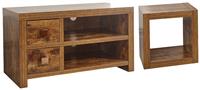 GFW Jakarta 2 Piece Furniture Set with 90 cm TV Unit