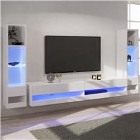 GFW Galicia 3 Piece Furniture Set with 180 cm - White