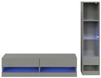 GFW Galicia 2 Piece Furniture Set with 120cm Unit - Grey