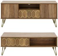 GFW Orleans 2 Piece Furniture Set - Mango Wood Effect