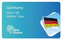 XeSIM Germany 1GB 7 Days