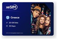XeSIM Greece 20GB 30 Days