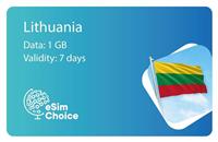 XeSIM Lithuania 1GB 7 Days