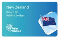 XeSIM New Zealand 3GB 30 Days
