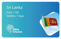 XeSIM Sri Lanka 1GB 7 Days
