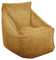 rucomfy Fabric Bean Bag Chair - Mustard