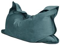 rucomfy Velvet XL Squarbie Bean Bag - Teal