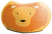 rucomfy Kids Lion Animal Bean Bag Medium Round