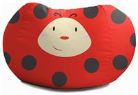 rucomfy Kids Ladybird Animal Medium Round Bean Bag