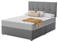 Sealy Eldon Comfort Kingsize Divan Bed - Grey