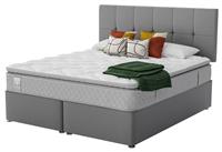 Sealy Abbot Pillowtop Superking Divan Bed - Grey