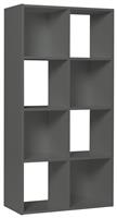 Argos Home Squares 8 Cube Storage Unit - Dark Grey