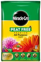 Miracle-Gro 40L Peat Free Premium All Purpose Compost