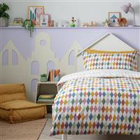Habitat Harlequin Print Kids Bedding Set - Single