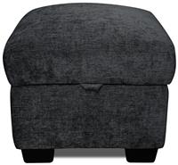 Argos Home Taylor Fabric Footstool - Grey