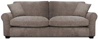 Argos Home Taylor Fabric 4 Seater Sofa - Mink
