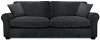 Argos Home Taylor Fabric 4 Seater Sofa - Grey